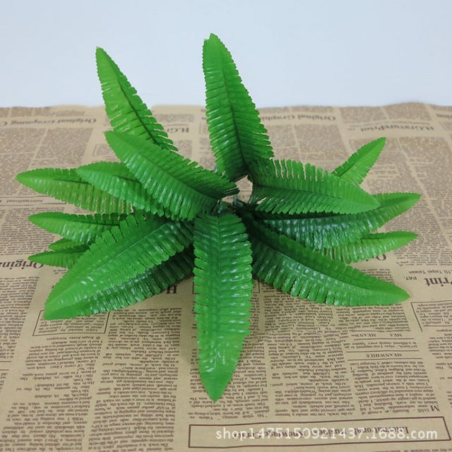 Artificial Persian Grass Plastic Fern Plant Fake