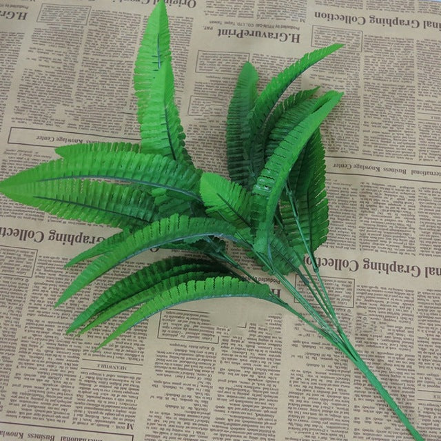 Artificial Persian Grass Plastic Fern Plant Fake