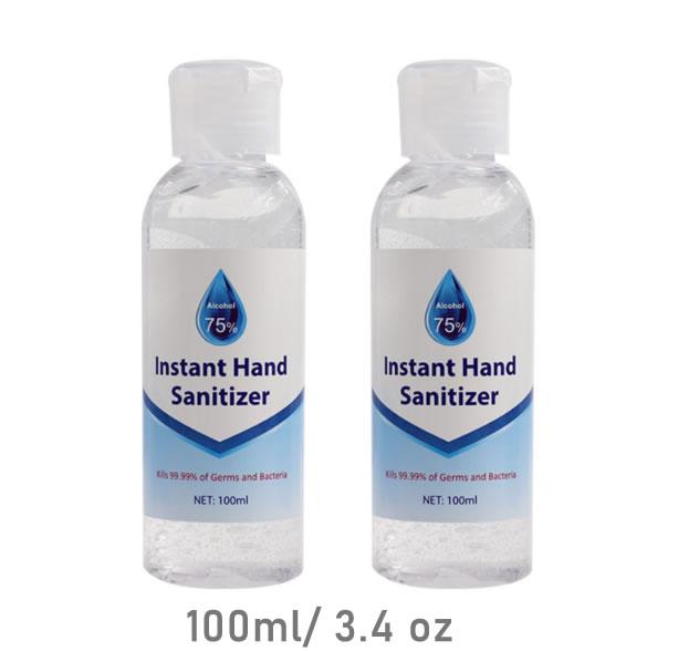 Insta High-Quality Hand Sanitizer Quick Dry 2/Pack Of 3.4 oz Ea