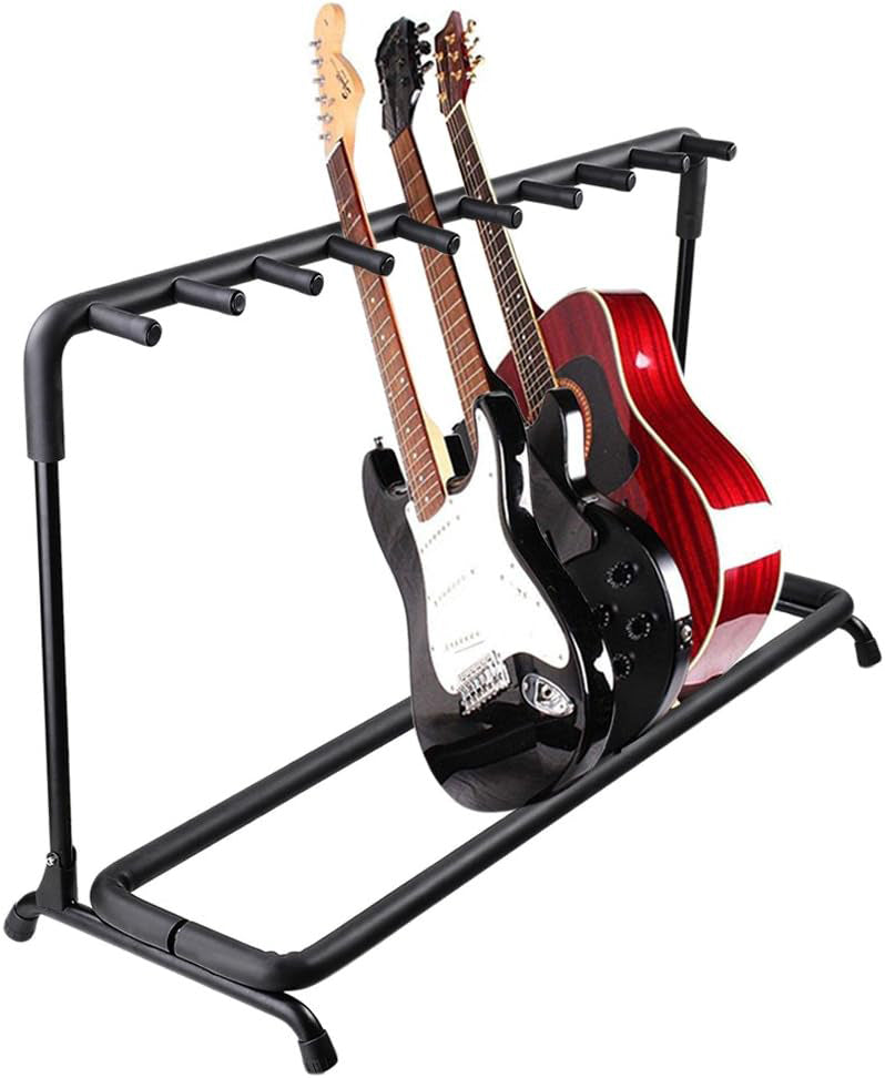 5Core Guitar Rack 9 Slot Multi Guitars Stands Floor Safe Storage for