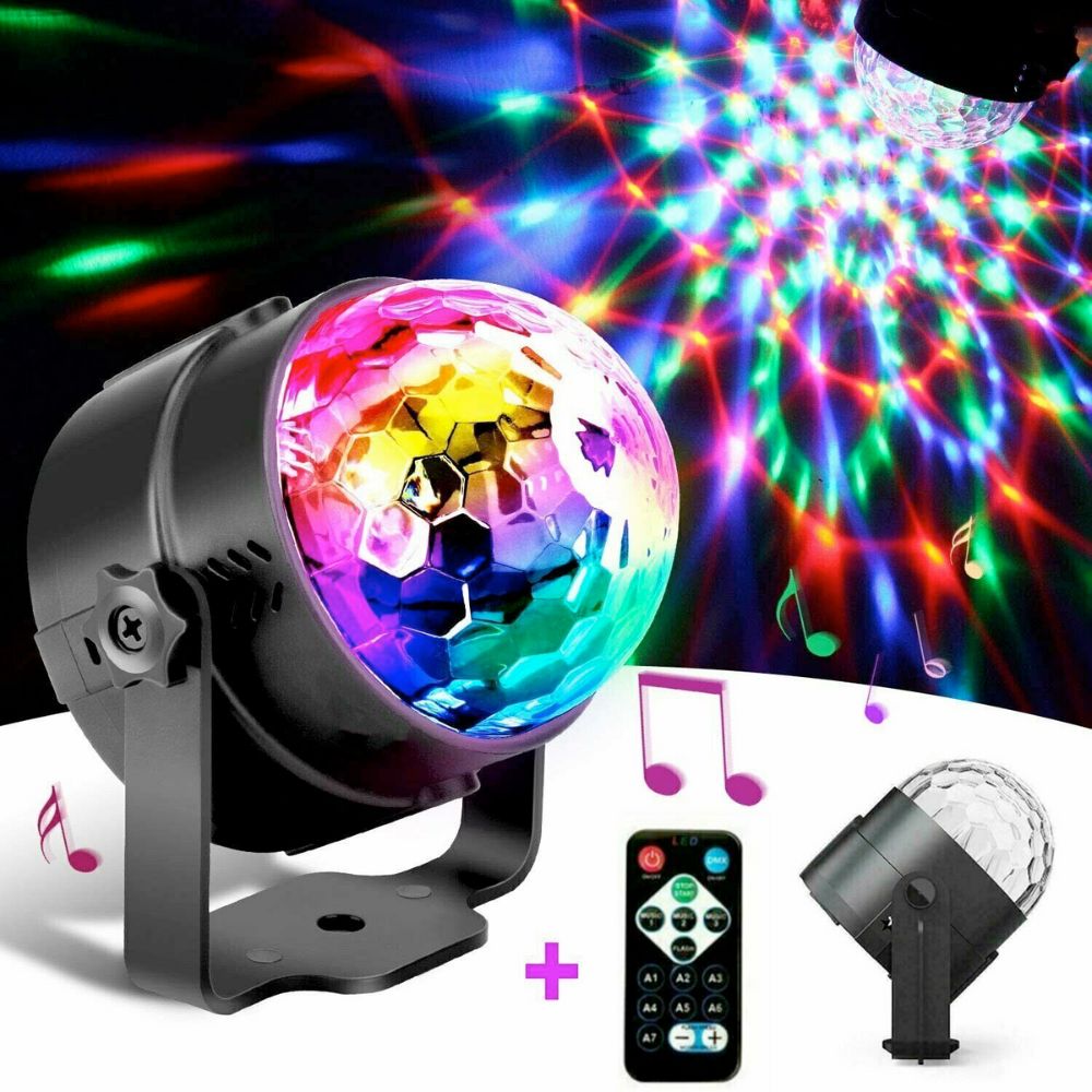 LED Party Projector Light with Sound Activation Main image