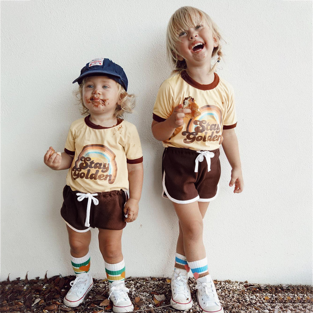 2019 Boys Clothes Toddler Baby Short Sleeve Letter Main image