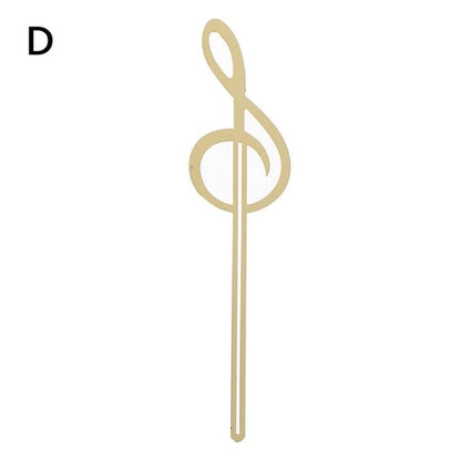 Creative Cute Gold Musical Instruments