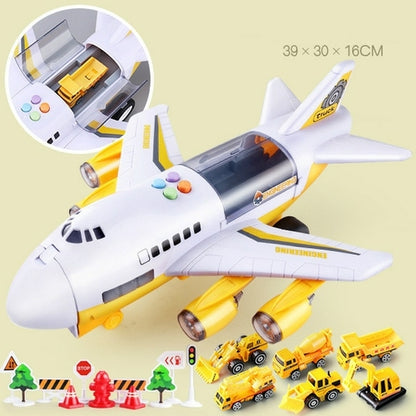 2020 Music Story Simulation Track Inertia Children's Toy Aircraft