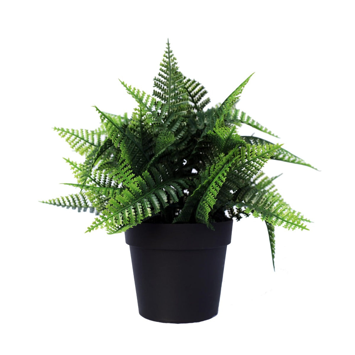 Small Potted Artificial Persa Boston Fern Plant UV Resistant 20cm Main image