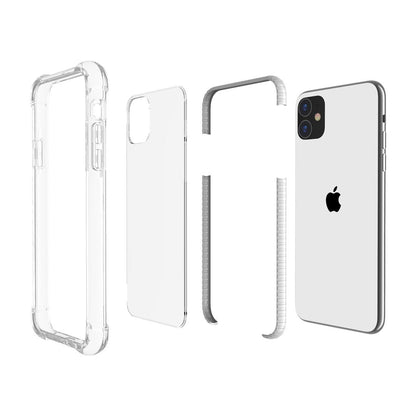 AMZER SlimGrip Bumper Hybrid Case for iPhone 11 - Black