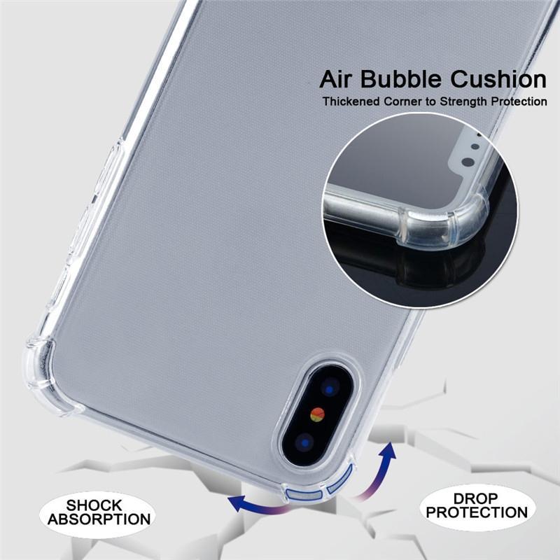 AMZER Pudding TPU Soft Skin X Protection Case With Lanyard for iPhone