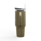 Inspirational Insulated Travel Mug | 40oz - Find Your Flow, Embrace the Stillness