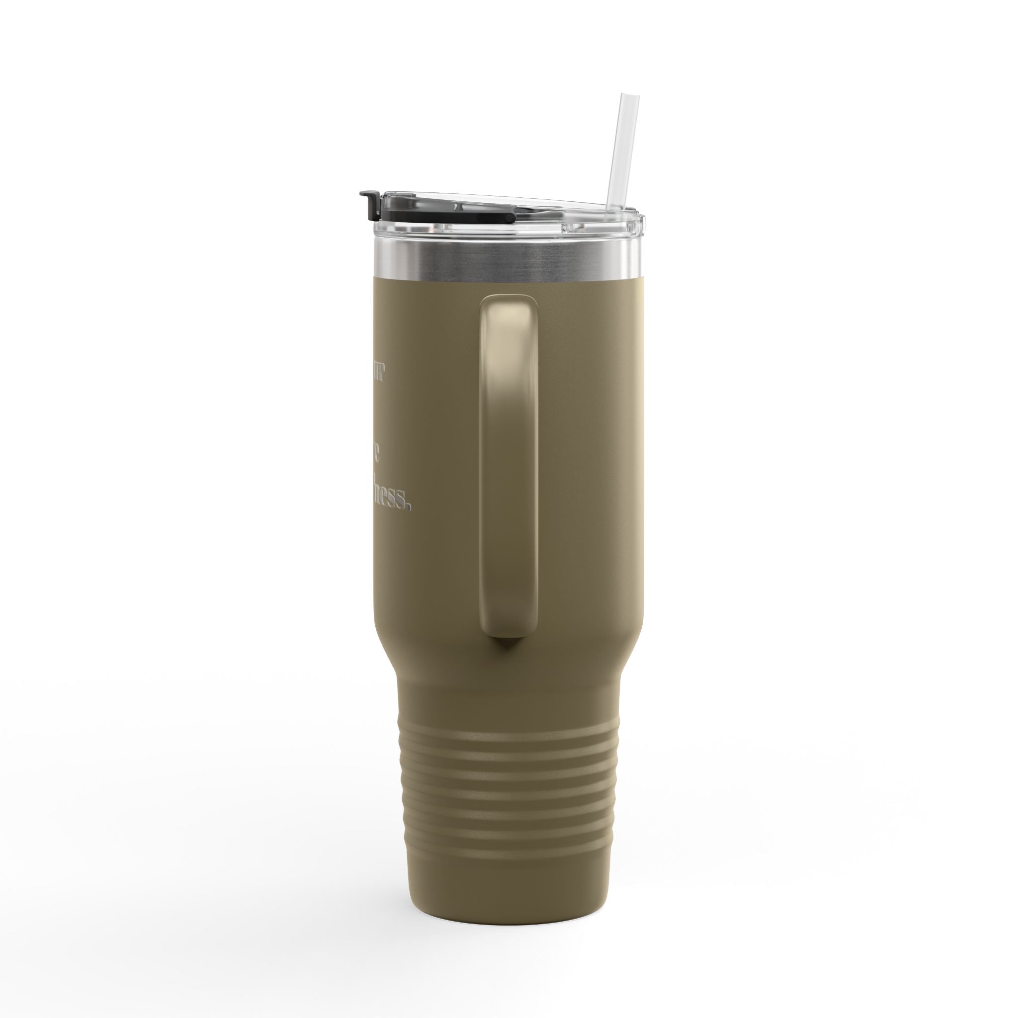 Inspirational Insulated Travel Mug | 40oz - Find Your Flow, Embrace the Stillness