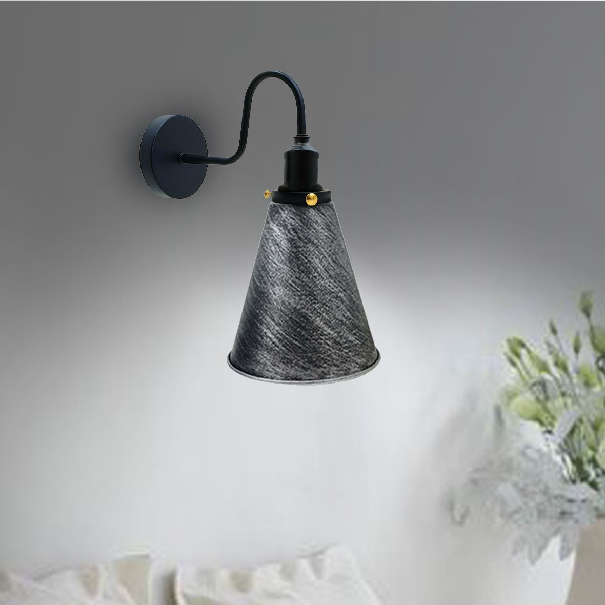 Retro Industrial Wall Mounted Vintage Wall Designer Indoor Light Secondary image