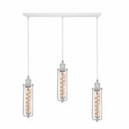 Industrial White colour Wire Cage Shade 3 Head  Pendant Light~3400