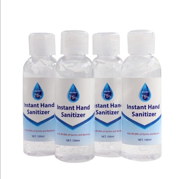 Insta High-Quality Hand Sanitizer Quick Dry 2/Pack Of 3.4 oz Ea