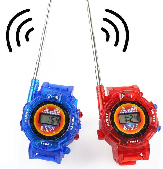 2Pcs/Pair Novelty 7in1 Kids Toys Watch Walkie