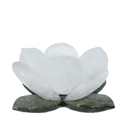 Flower Quartz Candleholder Secondary image