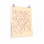 Waves and Sounds Music Poster
