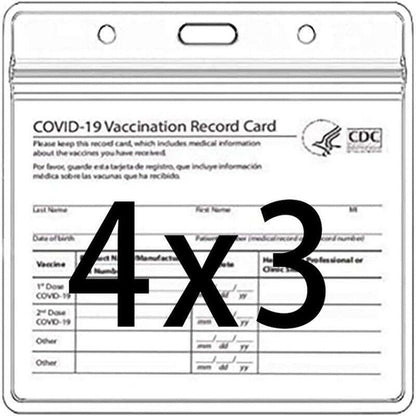 I Vaccinated Card Keeper