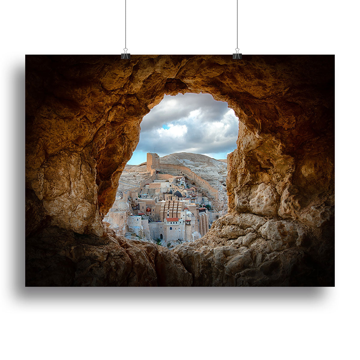 A Hole In The Wall Canvas Print or Poster