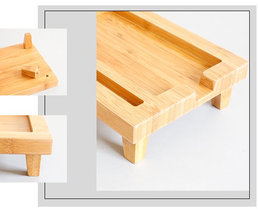 Bamboo Multifunction Desktop Organizer