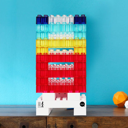 DIY Rainbow Blocks Lamp