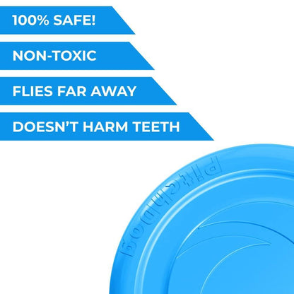 Dog Frisbee Toy Safe for Teeth   Outdoor Floating Flying Disk for