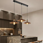 Stylish Copper 3 Pendant Light Fixture Umbrella Design~1482