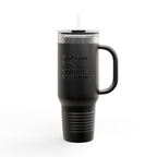 Inspirational Insulated Travel Mug | 40oz - Find Your Flow, Embrace the Stillness