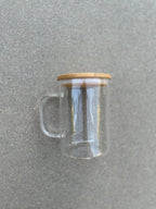 Sublimation Glass Coffee Mug 15oz