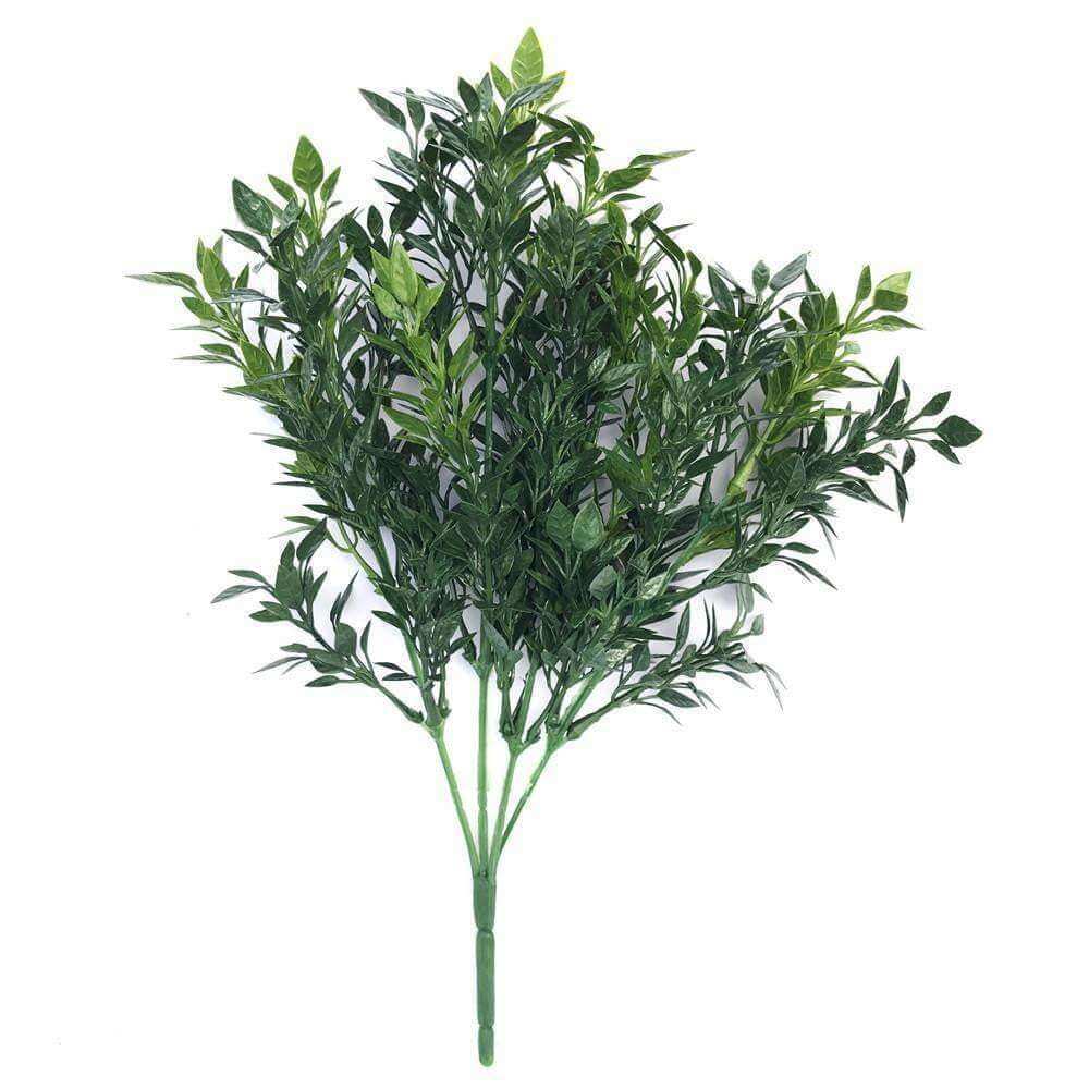 (5 Pack) Artificial Stem - Boxwood Fake Plant 30cm (Indoor / Outdoor)