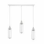Industrial White colour Wire Cage Shade 3 Head  Pendant Light~3400