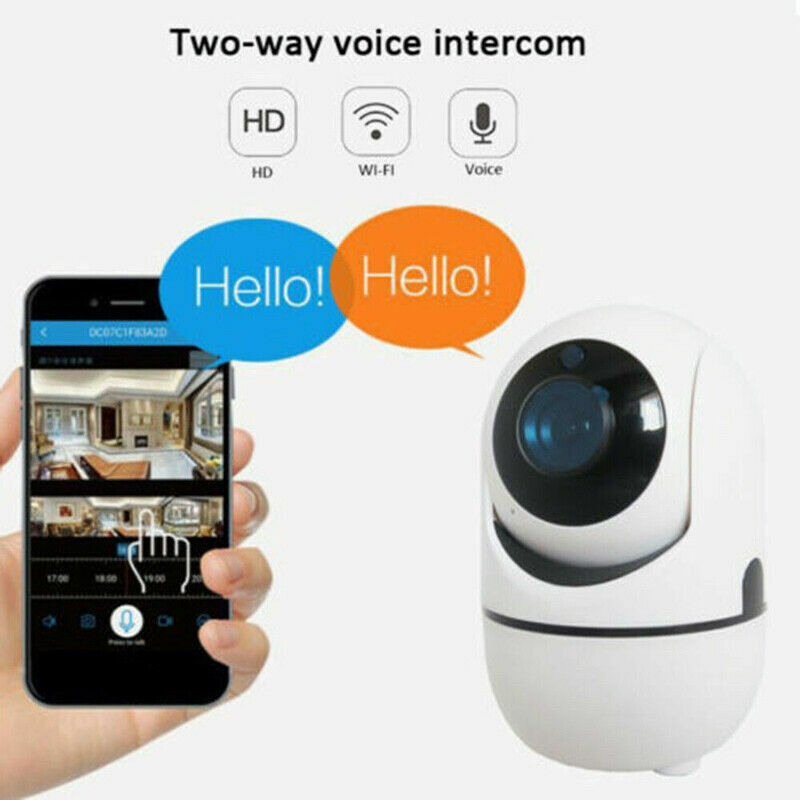 1080P WiFi Wireless Indoor Home Security Camera Night Vision Baby Pet