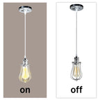 Ceiling Rose Balloon Cage Hanging Pendant Lamp Holder Light Fitting