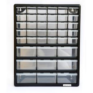 Storage Cabinet Drawers 39 Plastic Tool Box Containers Organiser