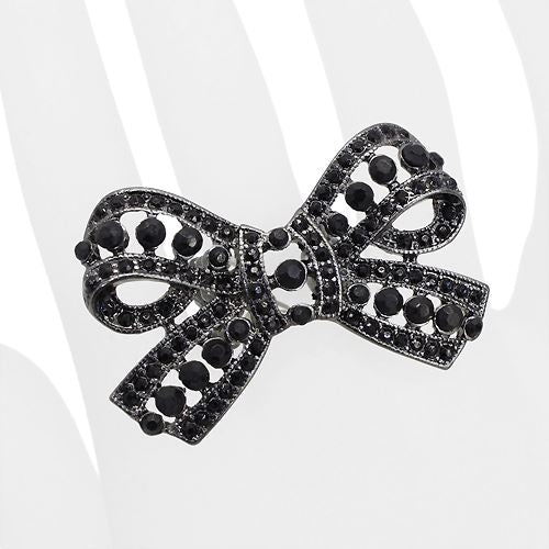 Beautiful Fashion Bow Ribbon Stretch Ring