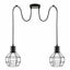 Retro Industrial 2 Way Indoor Ceiling Pendant Chandelier Hanging Light