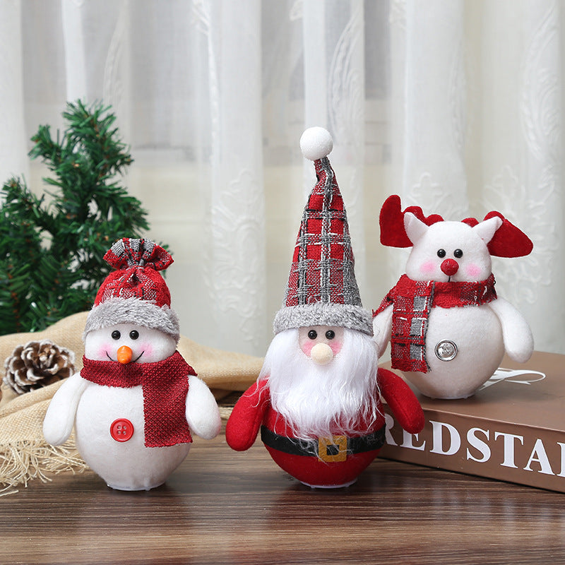 Christmas Decorations LED Santa Claus Snowman Ornaments Secondary image