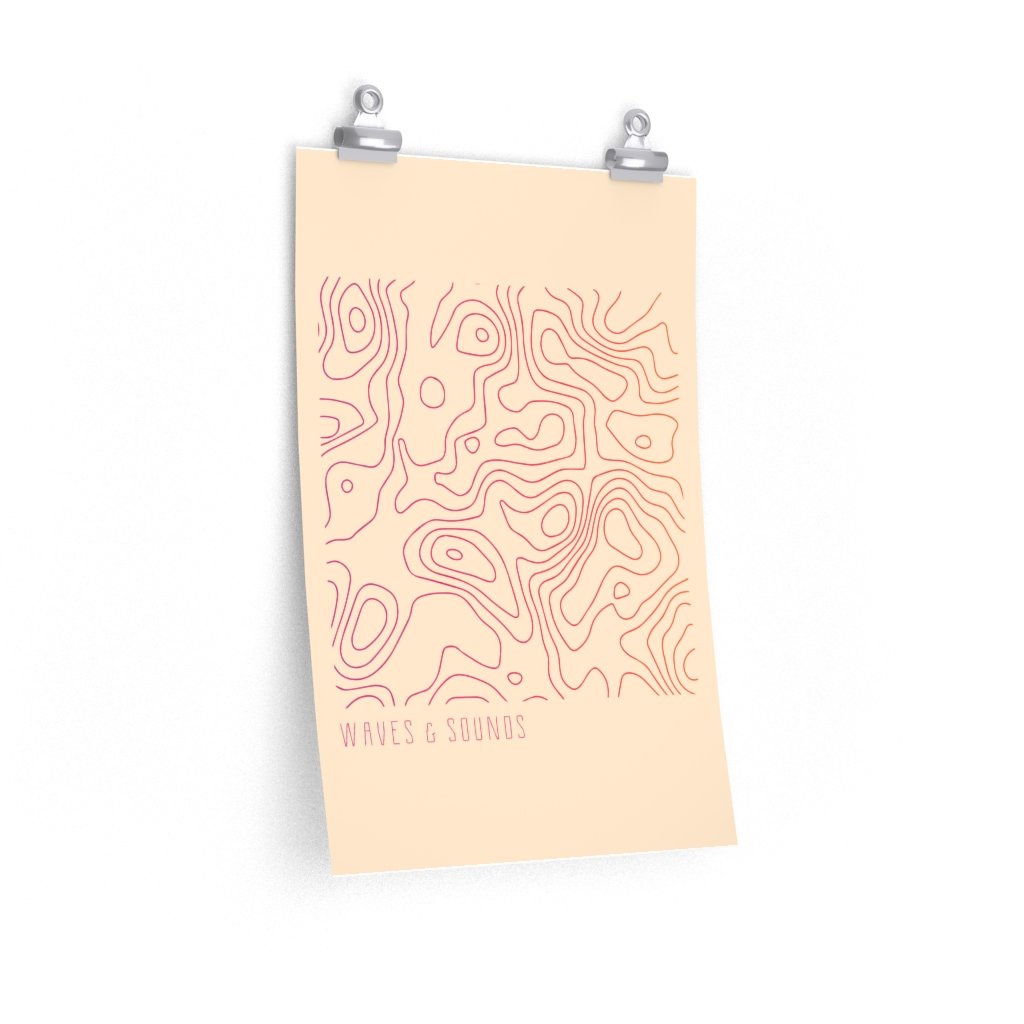 Waves and Sounds Music Poster Secondary image