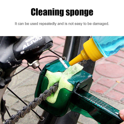 Bicycle Chain Cleaner Scrubber Brush Cycling Cleaning Kit