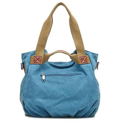 Canvas Satchel Handbag with Free RFID Case in 7 Colors - DUPLICATE