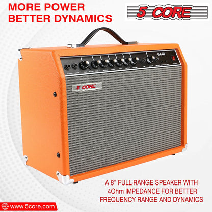 5 Core Guitar Amp For Electric Bass Acoustic Portable Amplifier