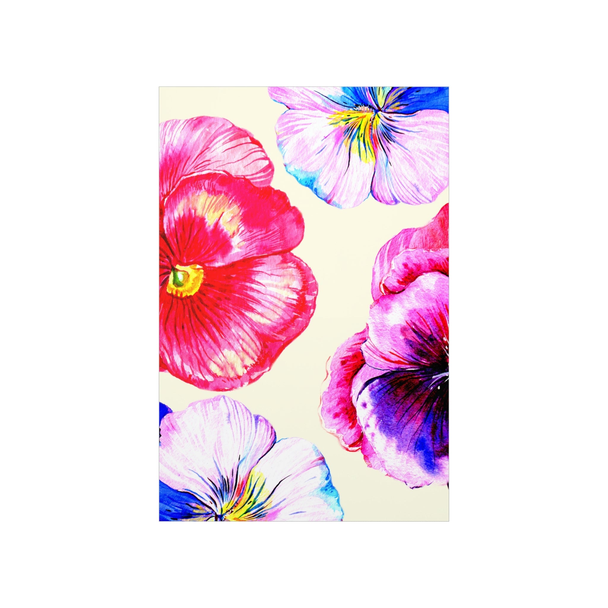 Vibrant Floral Poster Main image