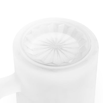 Pacific Ocean Frosted Glass Beer Mug
