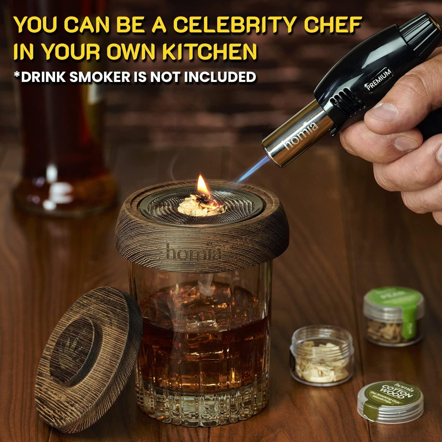 Butane Torch   Adjustable Flame for Smoking Guns and Smokers