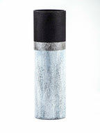 Blue stone imitation vase | Glass vase for flowers | Cylinder Vase |