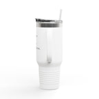 Inspirational Insulated Travel Mug | 40oz - Find Your Flow, Embrace the Stillness