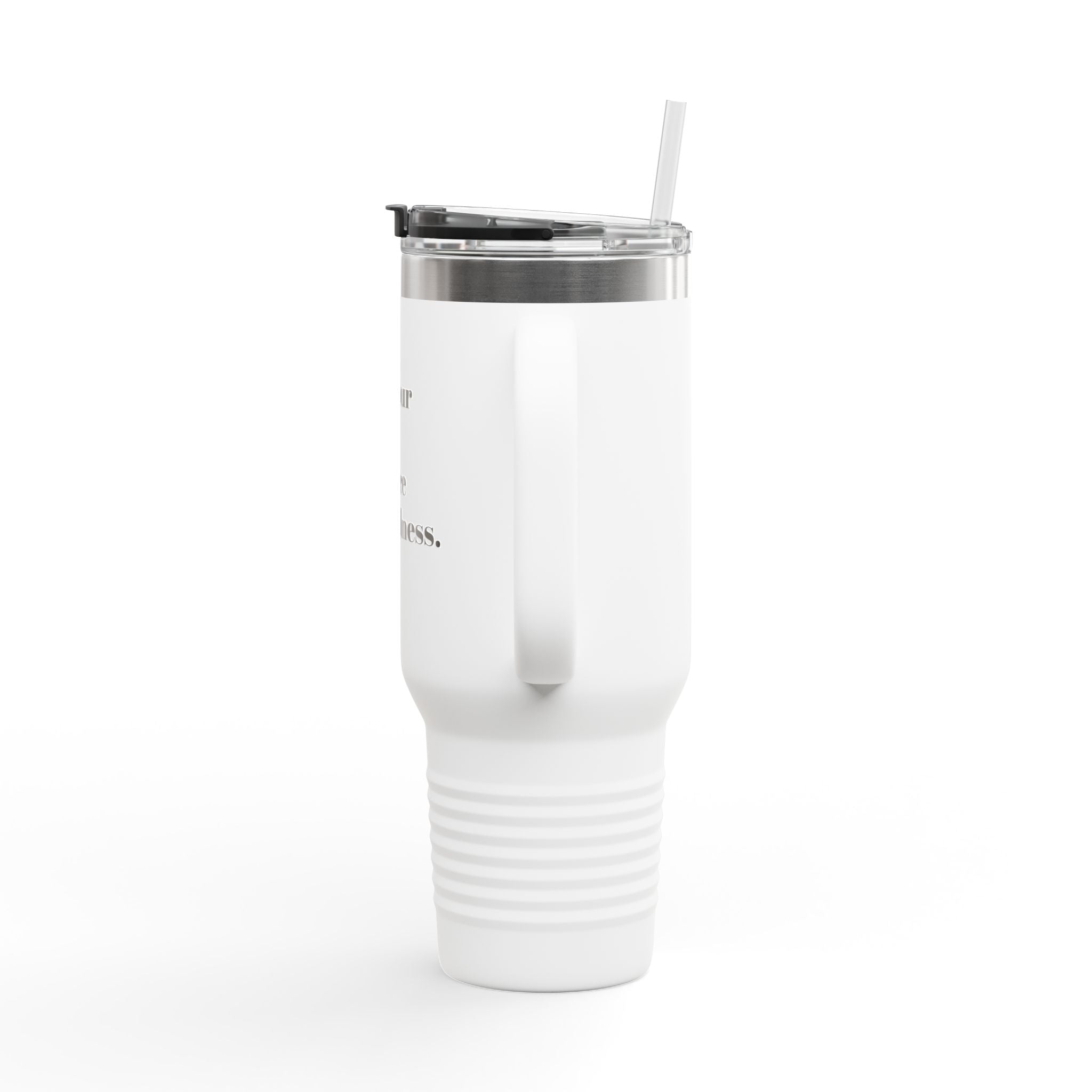 Inspirational Insulated Travel Mug | 40oz - Find Your Flow, Embrace the Stillness