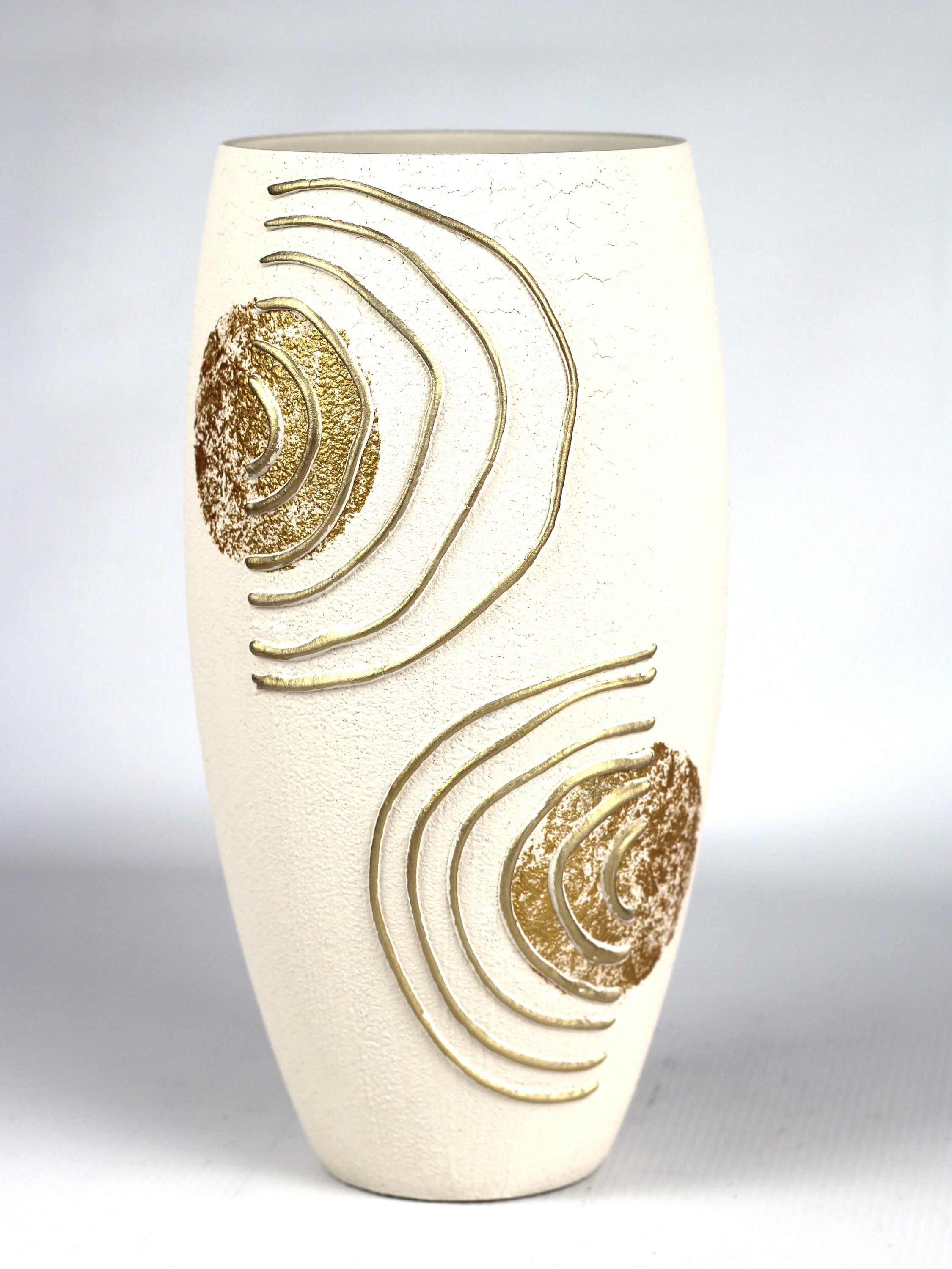 table ivory art decorative glass vase 7518/300/sh339.1 Main image