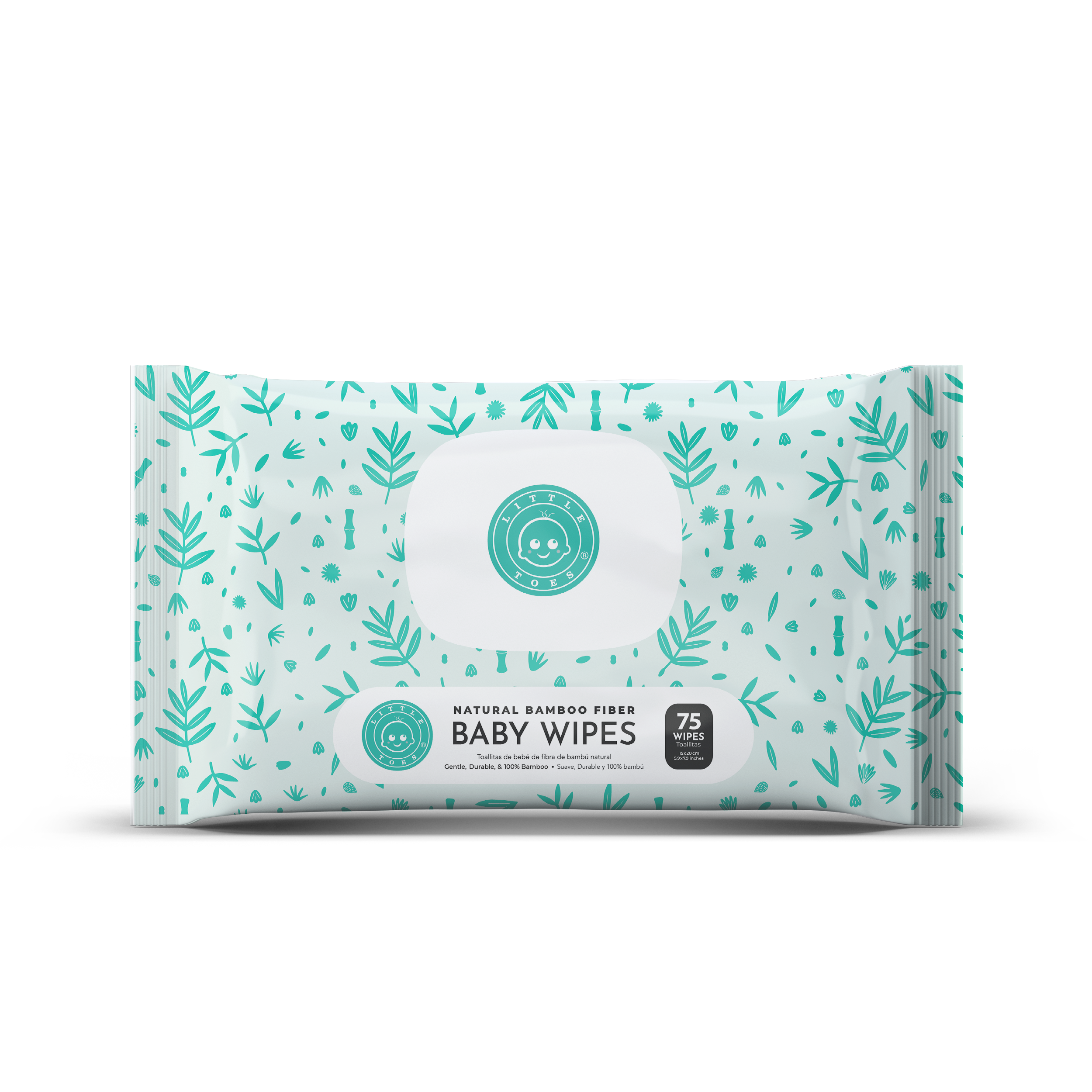 Baby Wipes- 3 Packs of 75 Wipes