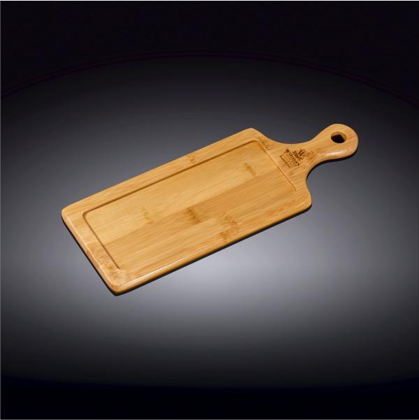Bamboo Tray 11.75" inch X 4.5" inch | For Appetizers / Barbecue /