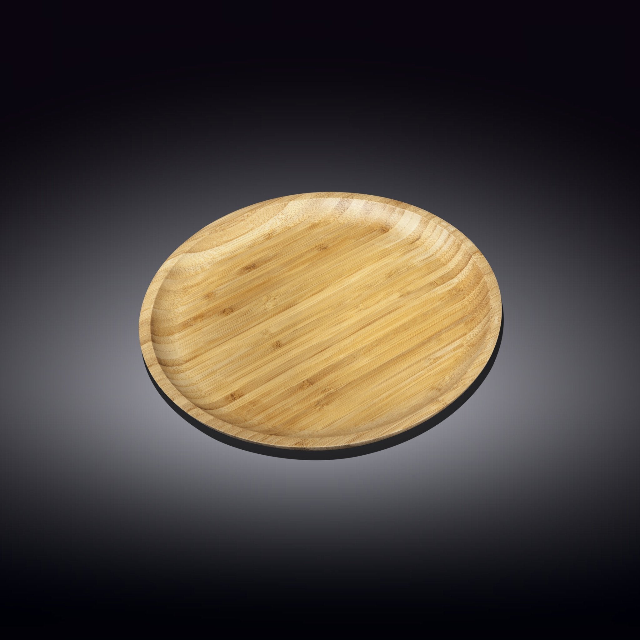 Bamboo Round Plate 7" inch | For Appetizers / Barbecue Secondary image