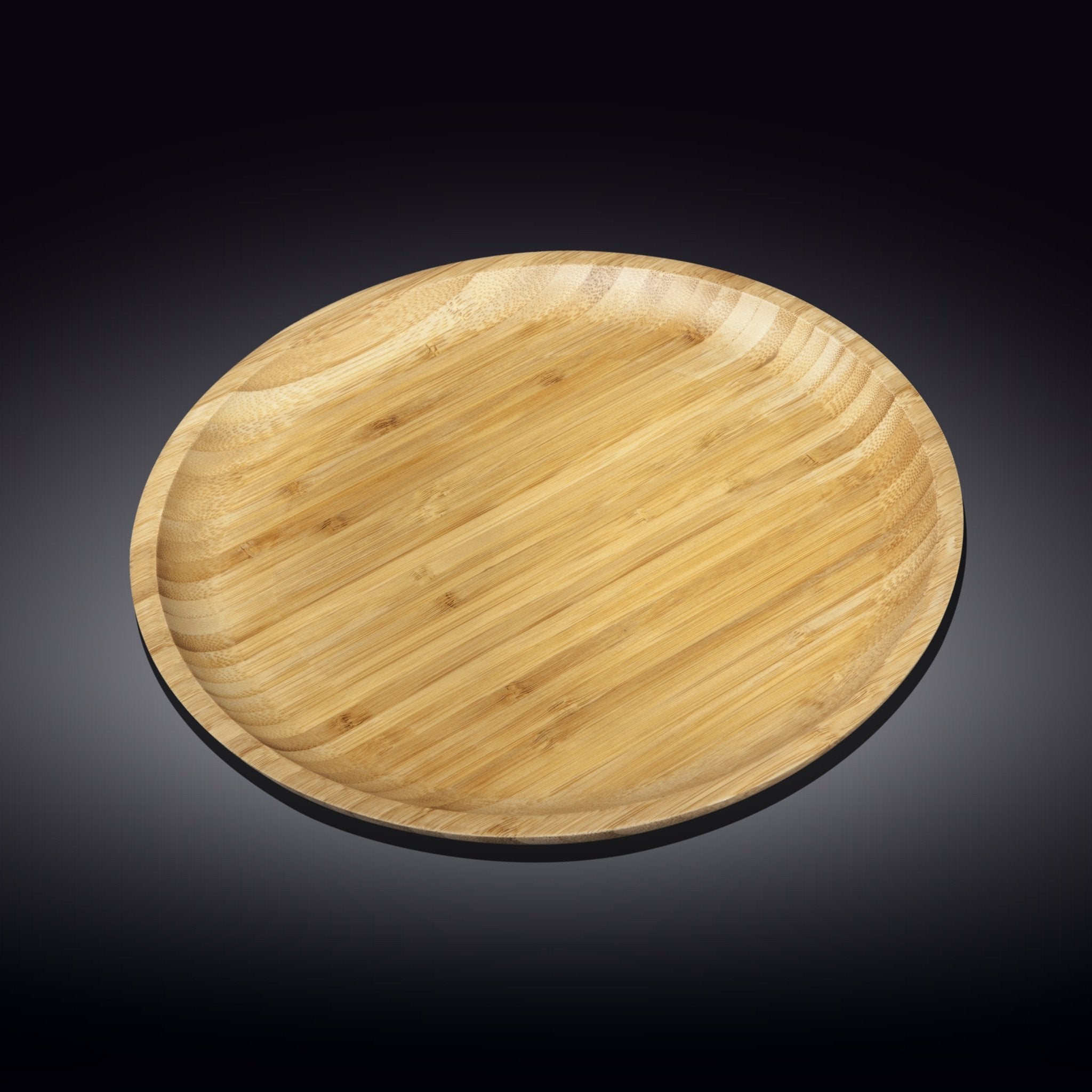 Bamboo Round Platter 13" inch | For pizza / Barbecue / Steak Secondary image